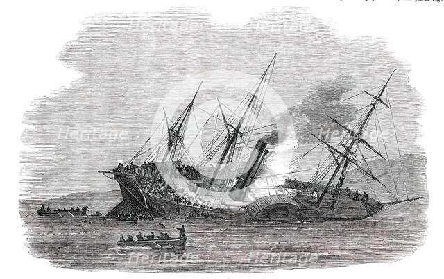 The "Orion" Sinking, 1850. Creator: Unknown.
