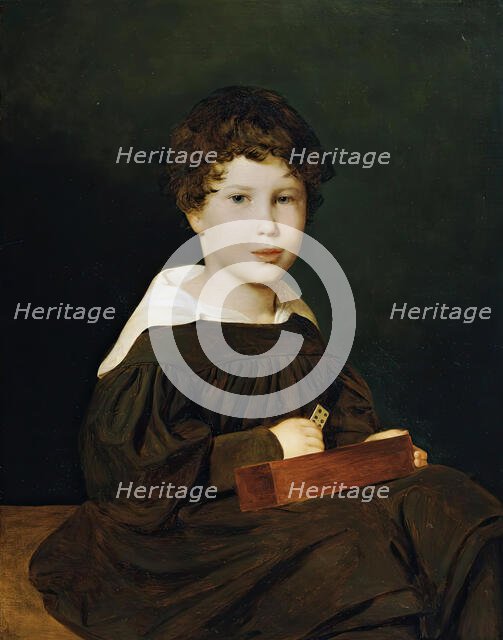 Heinrich Werner (1830 - 1861), the son of the couple Johann and Magdalena Werner, 1835. Creator: Ferdinand Georg Waldmuller.