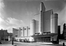 Exterior of the Odeon cinema, Parsons Hill, Woolwich, London, 1937. Artist: J Maltby