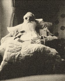 Claude Monet during his Cataract Operation at the Neuilly Clinic, 1923. Creator: Anonymous.