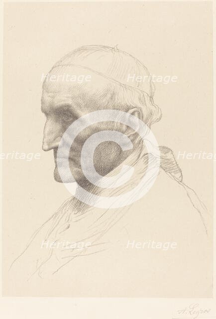 Cardinal Manning, 2nd plate. Creator: Alphonse Legros.