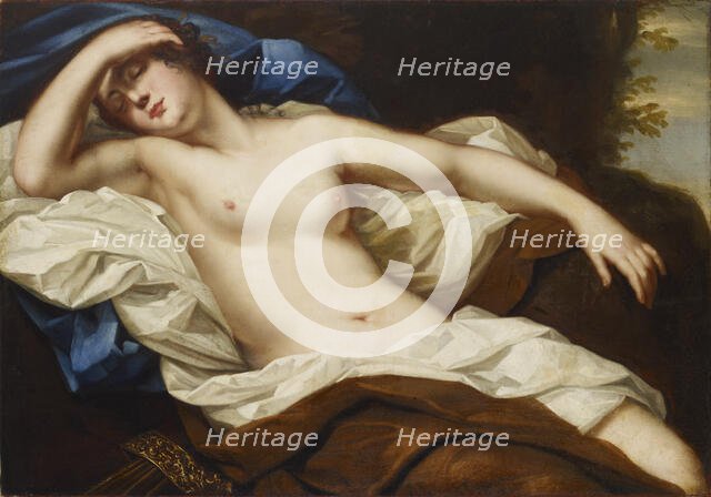 Diana at rest, c1650-1698. Creator: David Klocker Ehrenstrahl.