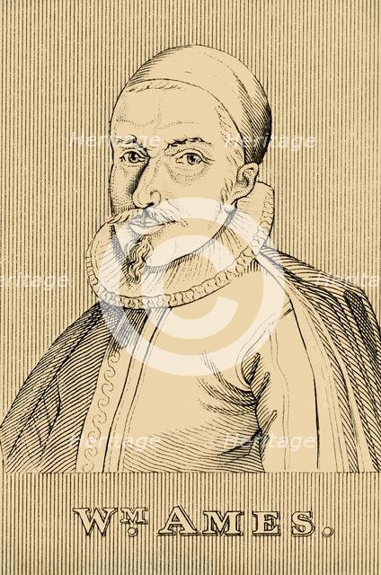 'William Ames', (1576-1633), 1830. Creator: Unknown.