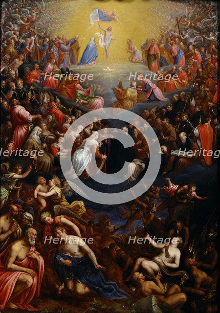 The Last Judgment. Artist: Bassano, Leandro (1557-1622)