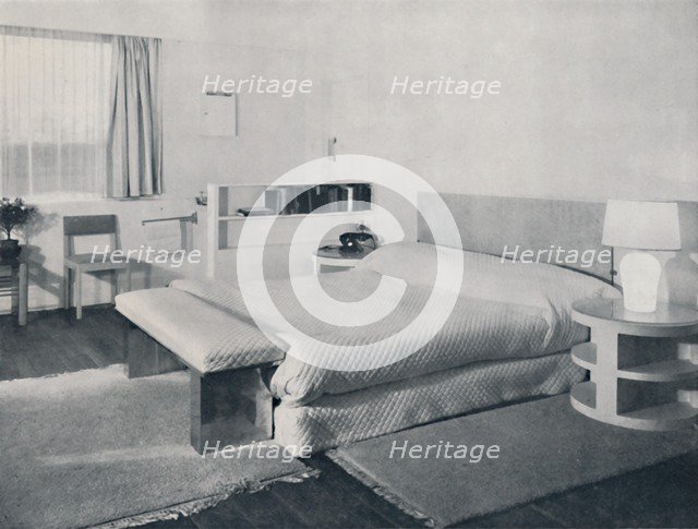 'A bedroom in a country house, by Duncan Miller, London', 1936. Artist: Unknown.