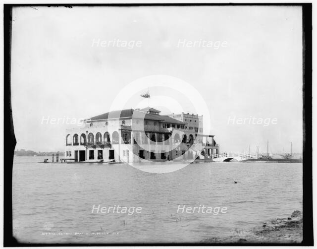 Detroit Boat Club, Belle Isle Park, c1902. Creator: Unknown.