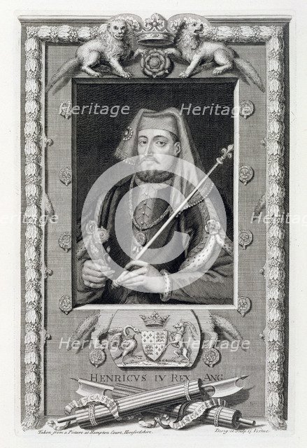 Henry IV, King of England, (18th century). Artist: George Vertue
