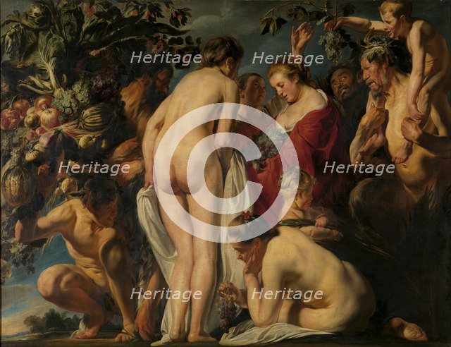 Allegory of Fertility, ca 1620-1625. Artist: Jordaens, Jacob (1593-1678)