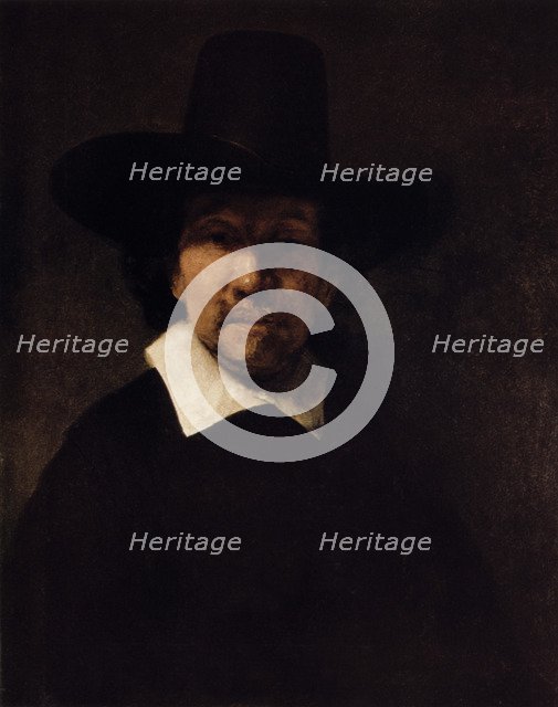'Portrait of the Poet Jeremias de Decker', c1666. Artist: Rembrandt Harmensz van Rijn    