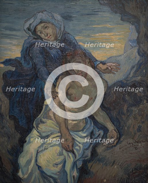 Pietà (after Delacroix).