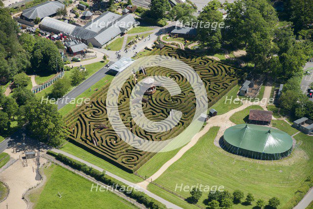 Maze, Longleat, Wiltshire, 2015. Artist: Damian Grady.