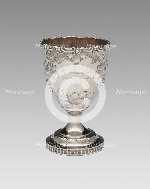 Goblet, 1852. Creator: William Gale & Son.