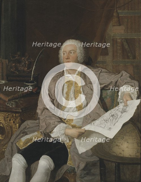 Portrait of Carl Gustaf Tessin (1695-1770).