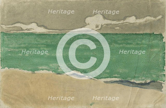 The Sea at Bognor, 1895. Creator: Theodore Roussel.