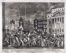 King George III's Golden Jubilee Celebrations, London, 1809. Artist: Anon