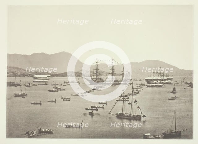 The Harbour, Hong-Kong, c. 1868. Creator: John Thomson.
