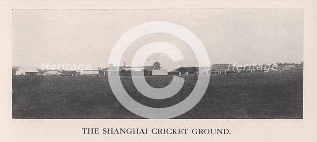 The Shanghai Cricket Ground, China, 1912.