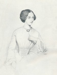 'Johanna Wagner', 1852. Artist: Richard James Lane.