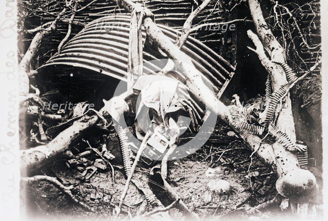 On the Chemin des Dames, northern France, c1914-c1918. Artist: Unknown.