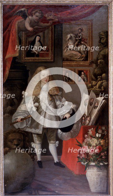 Charles II (1661 - 1700), king of Spain from 1665. 'Charles II and the Austria house'.