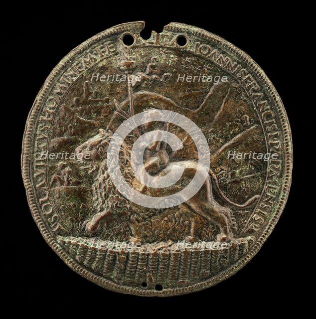 A Child on a Lion. Creator: Gianfrancesco Enzola.