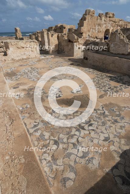 Libya, Sabratha, Theatre Baths, 2007. Creator: Ethel Davies.