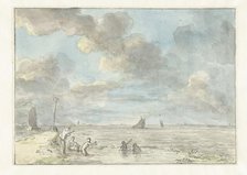 De Baak, a seaside resort on the IJ, 1803. Creator: Juriaan Andriessen.