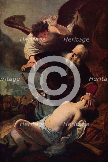 'The Sacrifice of Isaac', 1636, (1914).  Creator: Rembrandt Harmensz van Rijn.