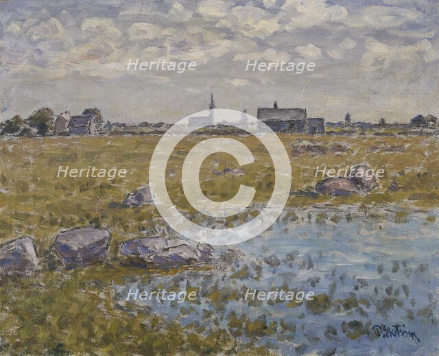 Gräsgård Church, 1922. Creator: Per Ekstrom.