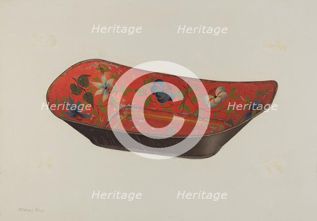 Bread Tray, 1935/1942. Creator: Mildred Ford.