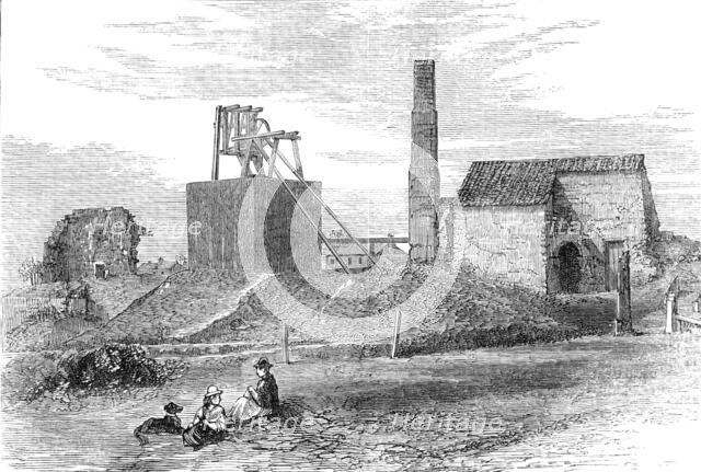 George Stephenson, Father of Railways: Killingworth Pit where Stephenson distinguished himself, 1881 Creator: Unknown.