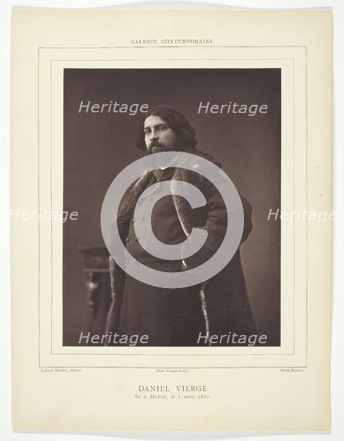 Daniel Vierge (French illustrator, born Spain, 1851-1904), c. 1876. Creator: Ferdinand J. Mulnier.