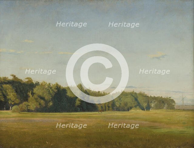 Landscape, 1849. Creator: Christen Dalsgaard.