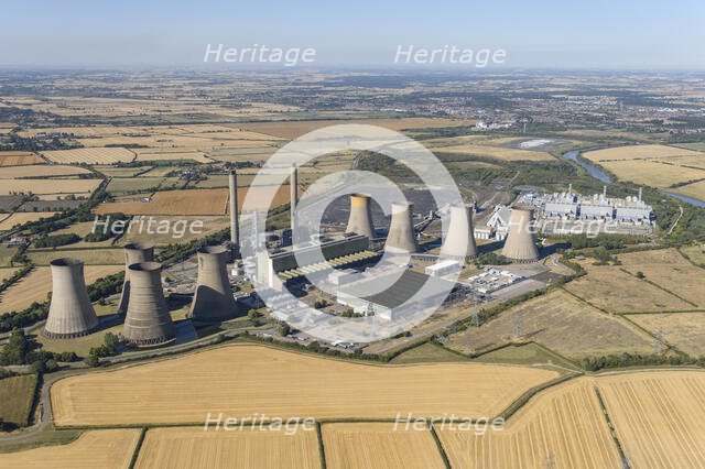 West Burton Power Station, Nottinghamshire, 2022. Creator: Emma Trevarthen.