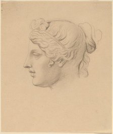 Classical Head in Profile. Creator: Horatio Greenough.