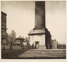 The Column, 1912. Creator: William Strang.