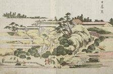 Nippori, c1802. Creator: Hokusai.