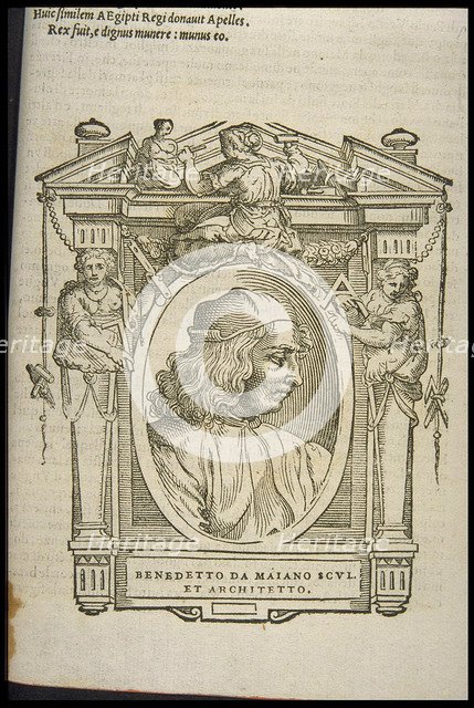 Benedetto da Maiano, ca 1568.