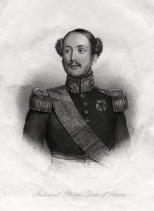 Ferdinand-Philippe (1810-1842), Prince Royal of France, 19th century. Artist: Unknown