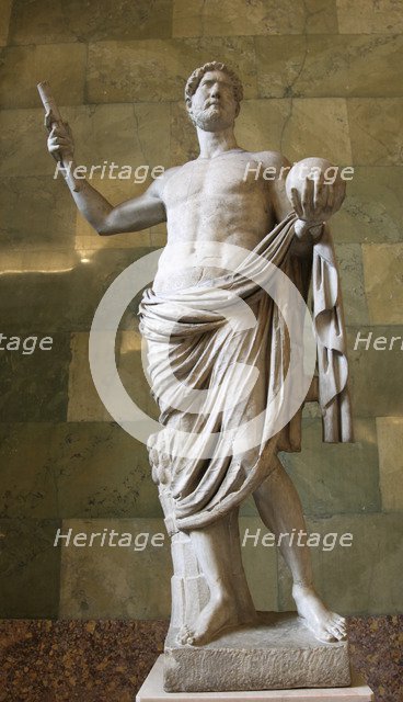 Statue of the Roman Emperor Hadrian, first half of 2nd century. Artist: Unknown