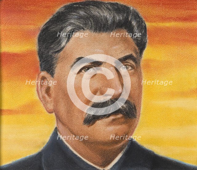 Marshal Stalin, c1944. Creators: William Timym, Central Office of Information.