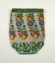 Pouch, American, 1830-60. Creator: Unknown.