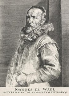 Jan de Wael. From Icones principum virorum ('The Iconography'), 1645. Creator: Anthony van Dyck.