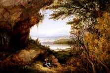Scene on the Hudson (Rip Van Winkle), 1845. Creator: James Hamilton.