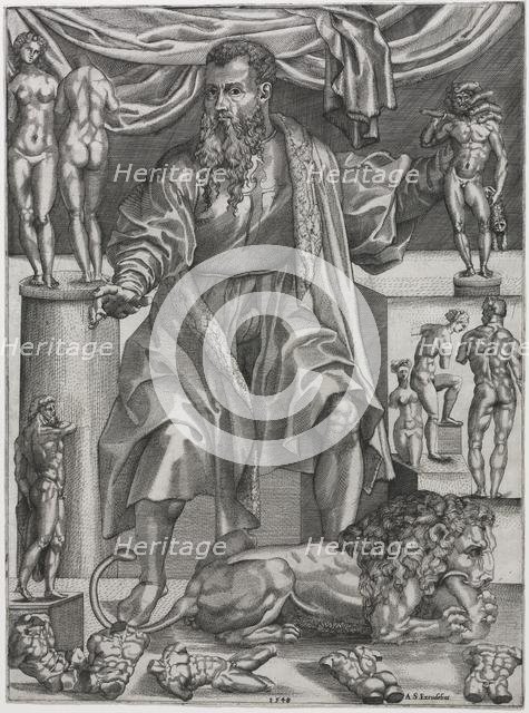 Baccio Bandinelli, 1548. Creator: Nicolo della Casa (French, active 1543-48).