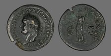 Coin Portraying Emperor Vespasian, 76. Creator: Unknown.