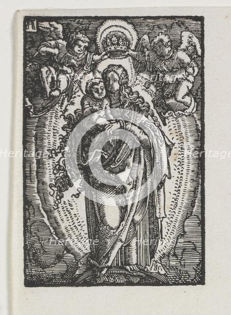 The Fall and Redemption of Man: The Virgin as Queen of Heaven, c. 1513. Creator: Albrecht Altdorfer (German, c. 1480-1538).