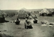 'A Kaffir Kraal in the Transvaal', 1900. Creator: George Washington Wilson.