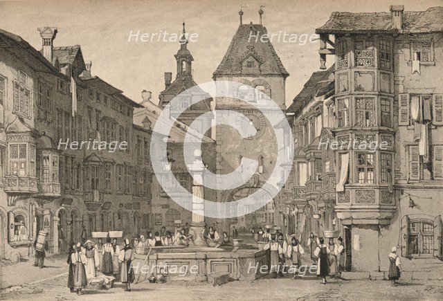 'Schaffhausen', c1830 (1915). Artist: Samuel Prout.