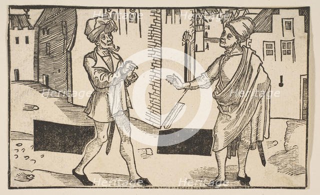 Hecyra, from The Comedie of Terence, 19th century reprint.n.d. Creator: Albrecht Durer.